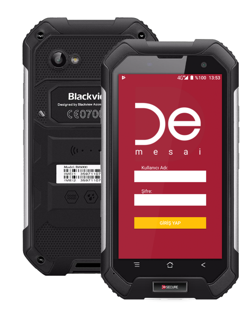 Desecure Mesai Takip Sistemi